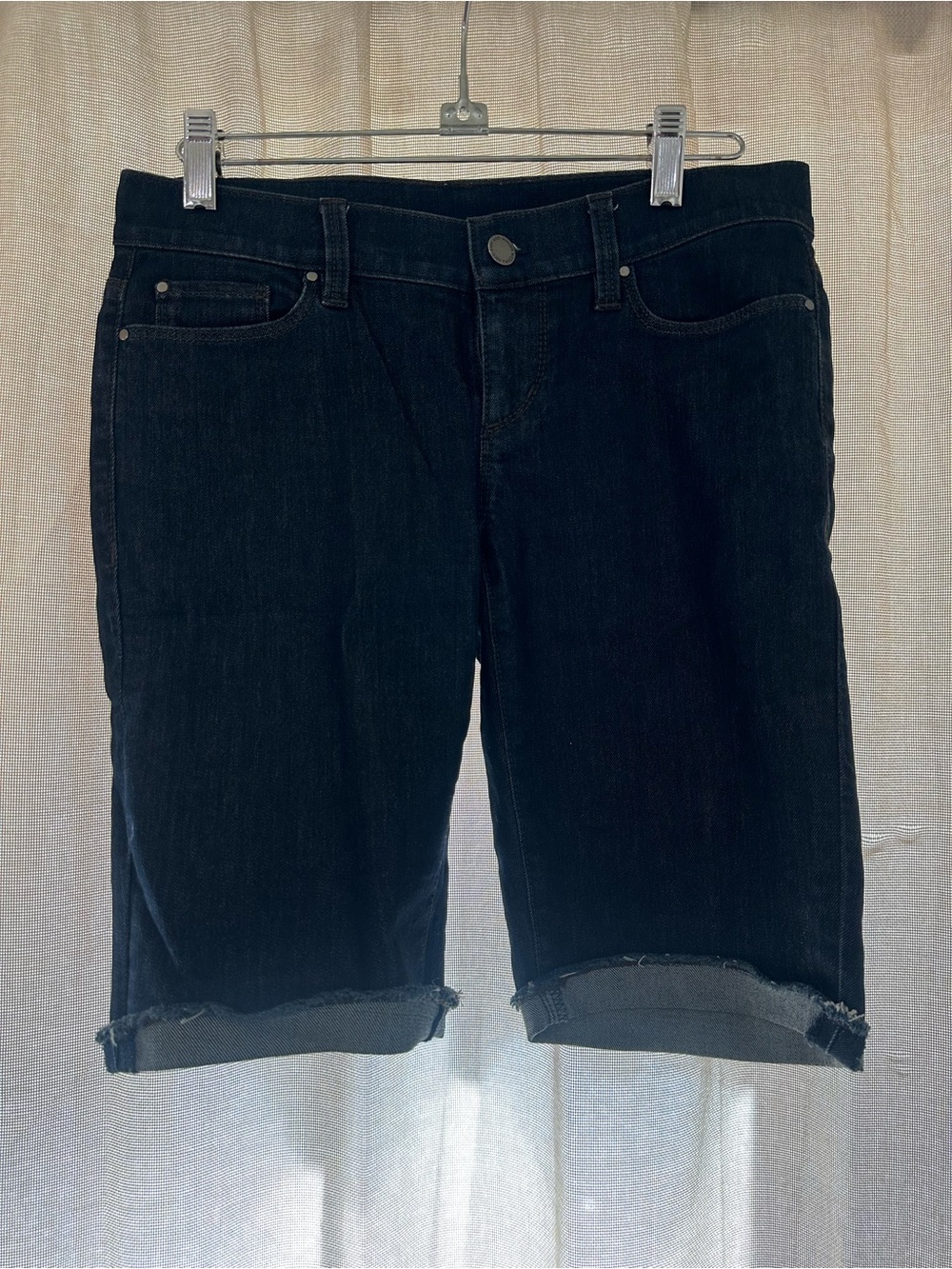 Ann Taylor Size Zero Denim Bermuda Shorts